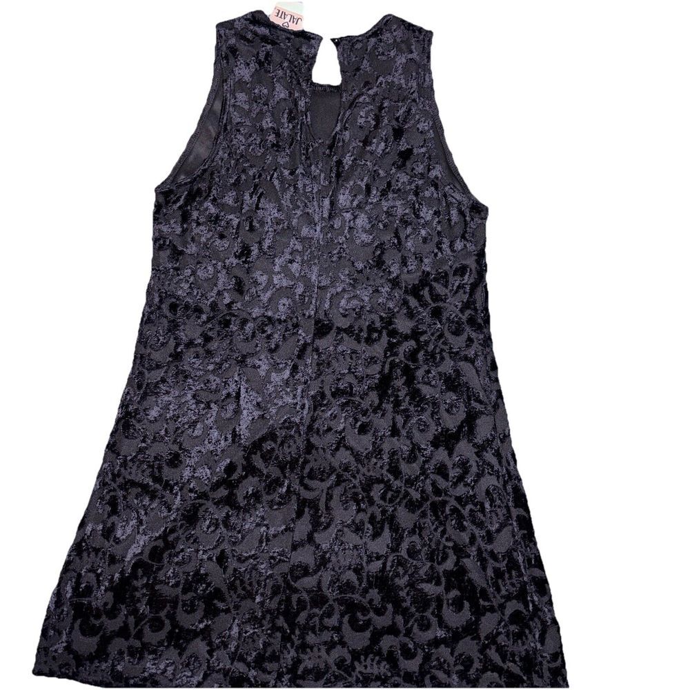 VTG 90s Mesh Velvet Burnout A-line Dress Sz S Whimsigoth Fairy Emo Jalate
